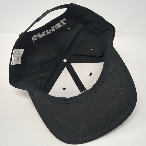 Camel Snapback Cap Black One Size Adjustable Embroidered Vintage - Picture 7 of 8